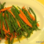 Moroccan Carrots and Green Beans
